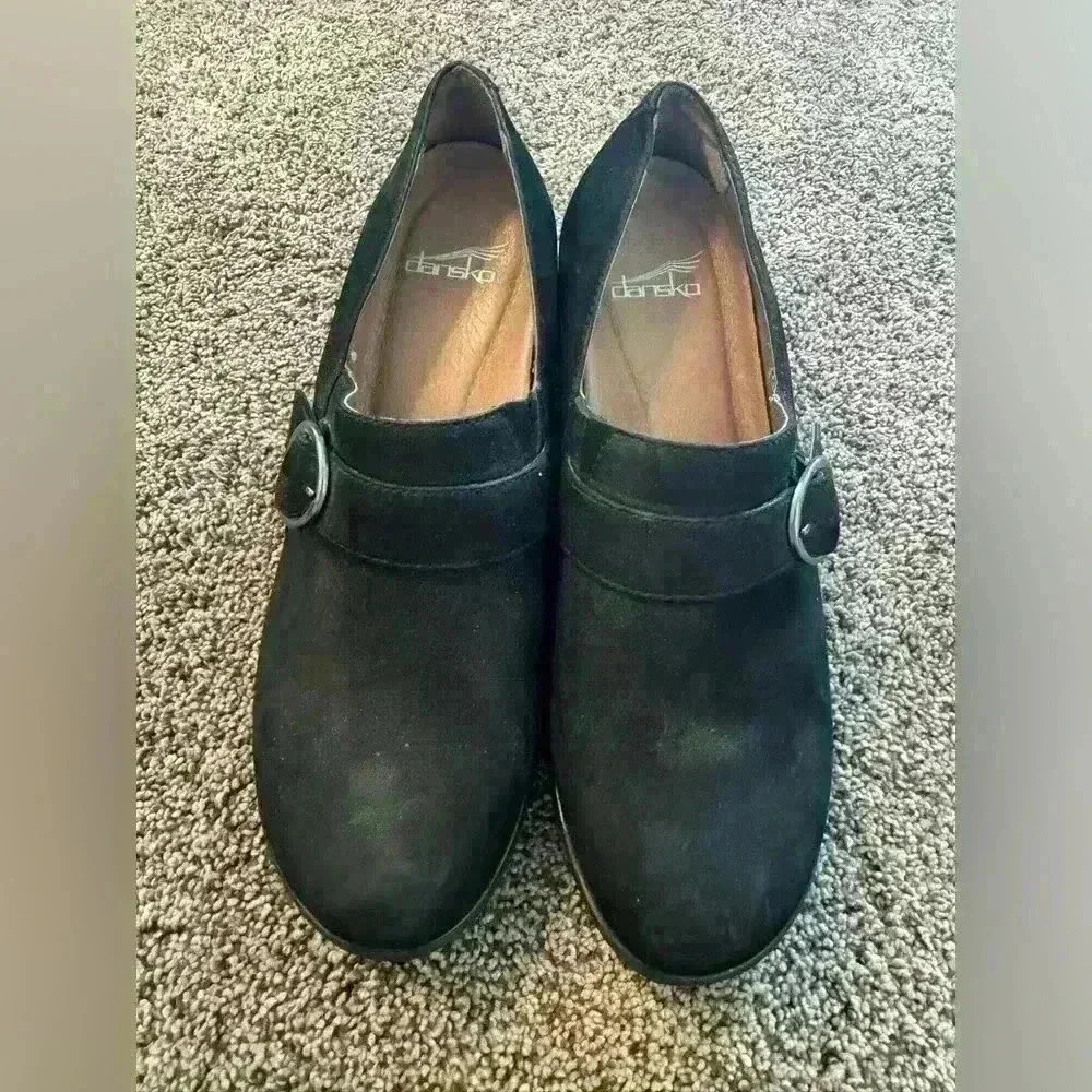 Dansko clog size 39 black CLIO leather